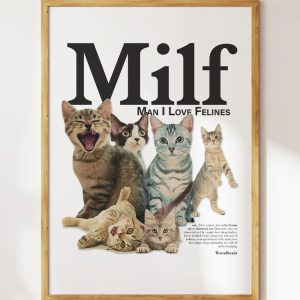 Man I Love Felines Art Print 2 Man I Love Felines Art Print 3