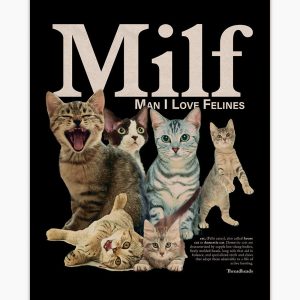 Man I Love Felines Art Print 3 Man I Love Felines Art Print 4