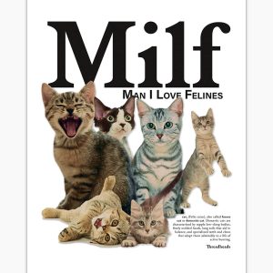Man I Love Felines Art Print 5 Man I Love Felines Art Print 6