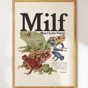 Man I Love Frogs Art Print Man I Love Frogs Art Print