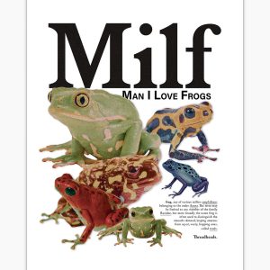 Man I Love Frogs Art Print 5 Man I Love Frogs Art Print 6