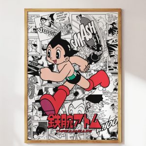 Manga Story Astro Boy Art Print