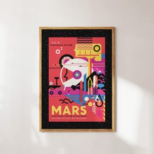 Mars Art Print Mars Art Print