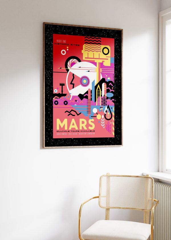 Mars Art Print