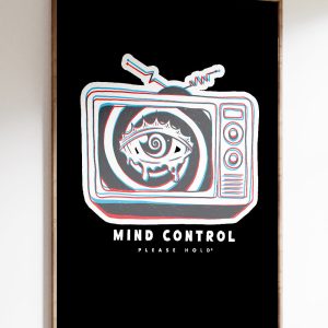 Mind Control Art Print Mind Control Art Print
