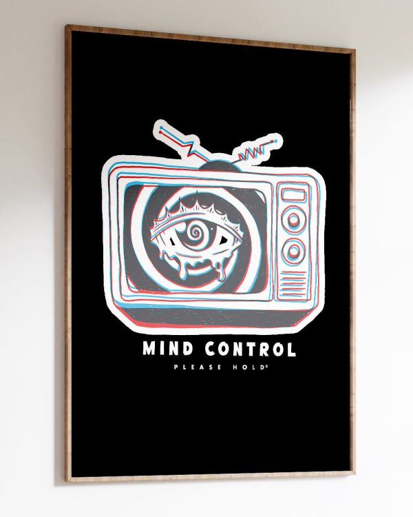 Mind Control Art Print