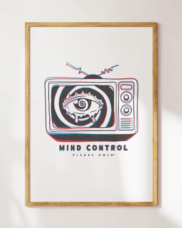 Mind Control Art Print