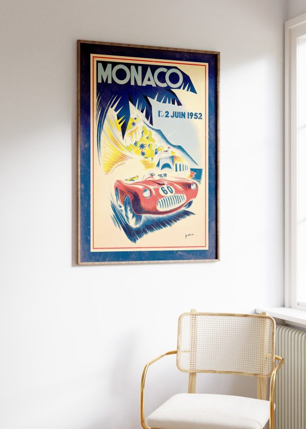 Monaco GP Art Print