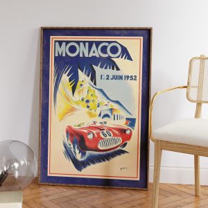 Monaco GP Art Print 2 Monaco GP Art Print 3