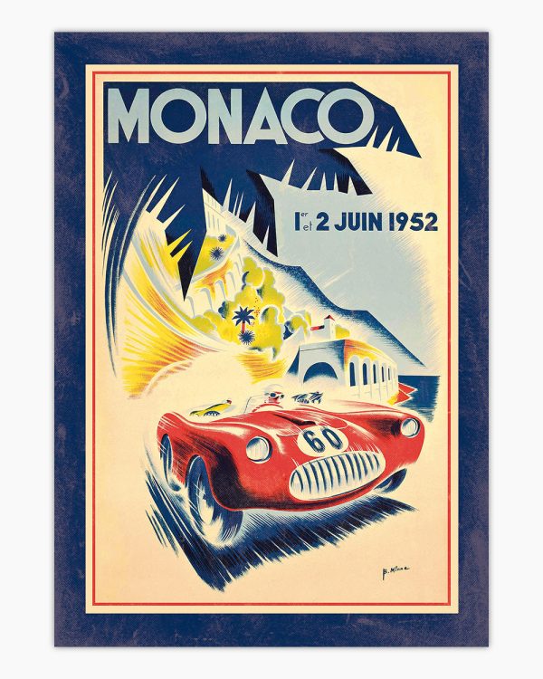 Monaco GP Art Print