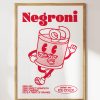 Negroni Art Print