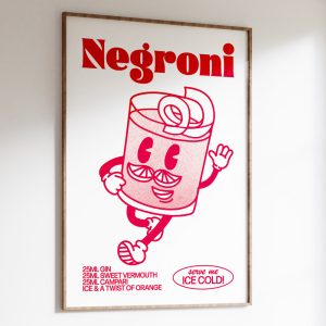 Negroni Art Print