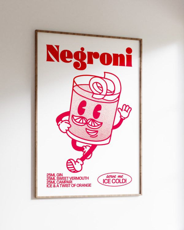 Negroni Art Print