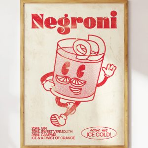 Negroni Art Print 2 Negroni Art Print 3