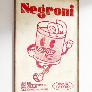 Negroni Art Print 3 Negroni Art Print 4