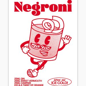 Negroni Art Print 6 Negroni Art Print 7