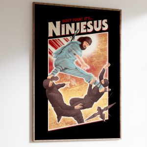 Ninjesus Art Print