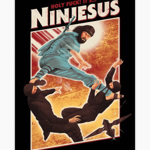 Ninjesus Art Print 2 Ninjesus Art Print 3