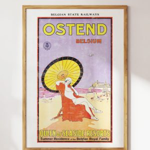 Ostend Belgium Art Print