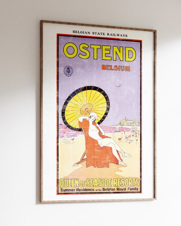 Ostend Belgium Art Print