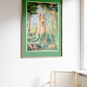 Paradiso De Los Gatos Art Print