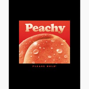 Peachy Art Print
