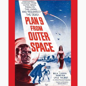 Plan 9 From Outer Space Art Print 3 Plan 9 From Outer Space Art Print 4