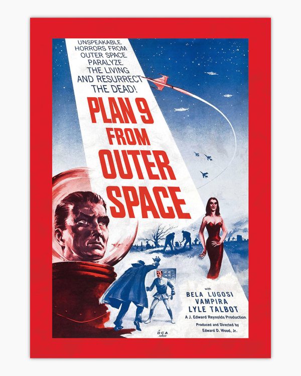 Plan 9 From Outer Space Art Print