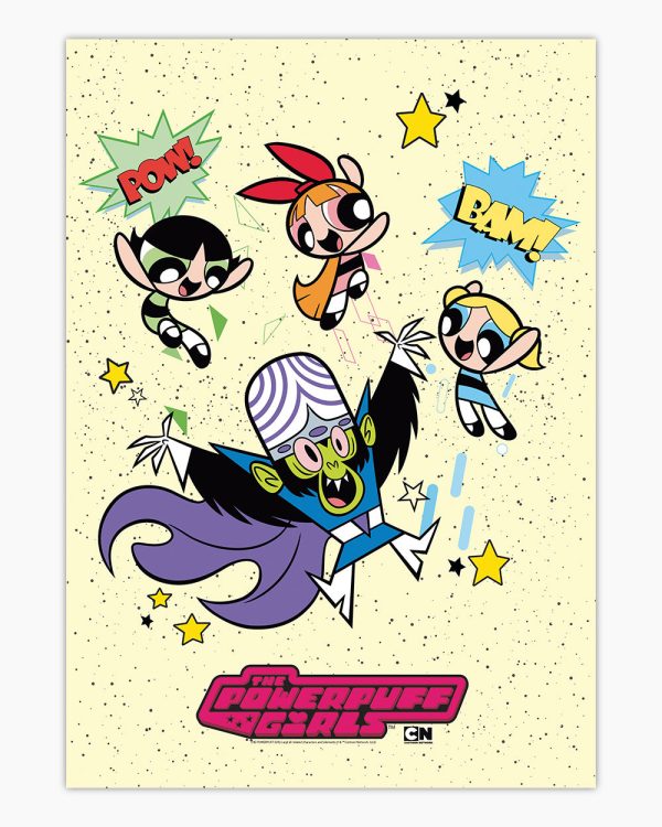 Powerpuff Pow Art Print