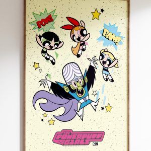 Powerpuff Pow Art Print