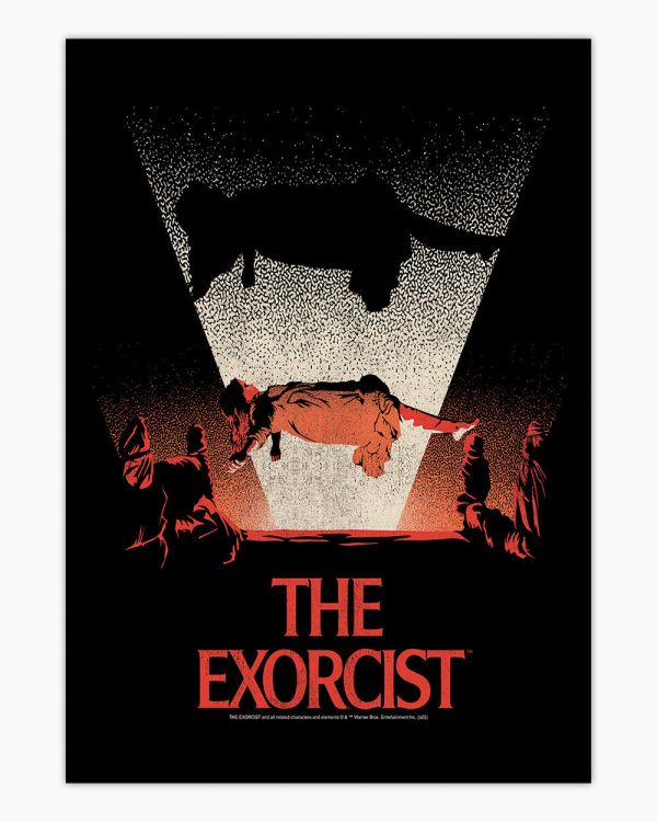 Retro Exorcist Art Print