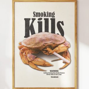 Smoking Kills Art Print