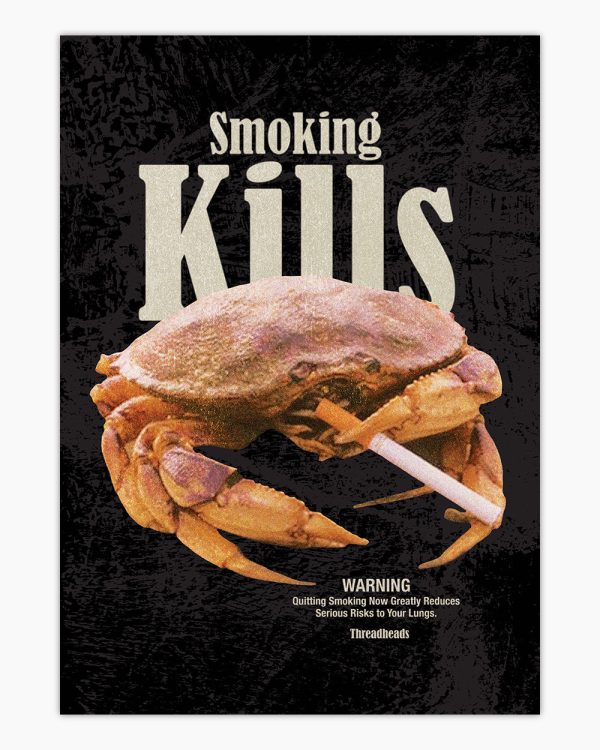 Smoking Kills Art Print