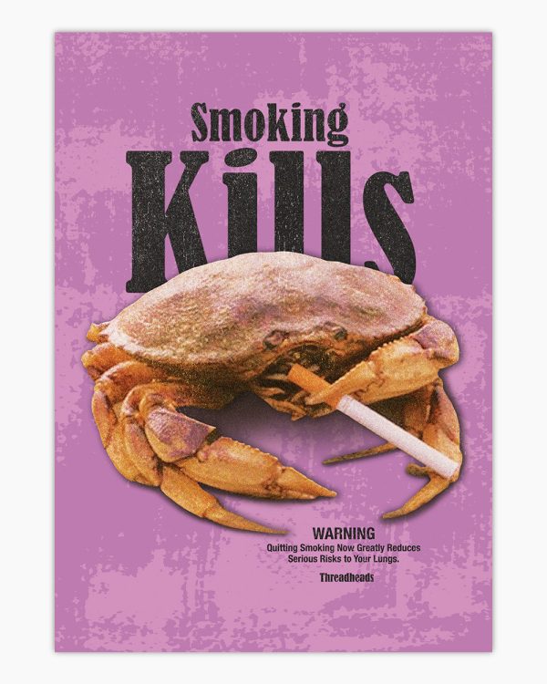 Smoking Kills Art Print