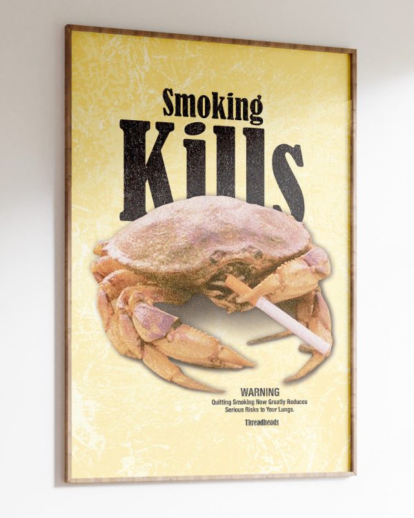 Smoking Kills Art Print