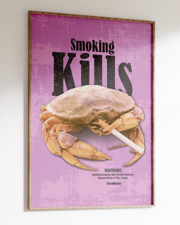 Smoking Kills Art Print