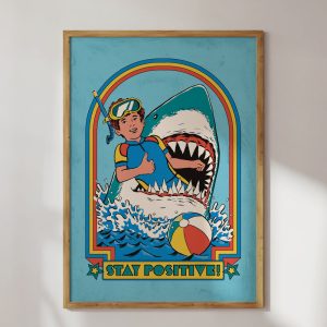 Stay Positive Art Print Stay Positive Art Print