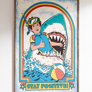 Stay Positive Art Print 2 Stay Positive Art Print 3