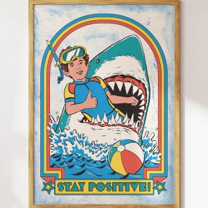 Stay Positive Art Print 3 Stay Positive Art Print 4