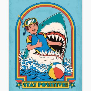 Stay Positive Art Print 4 Stay Positive Art Print 5