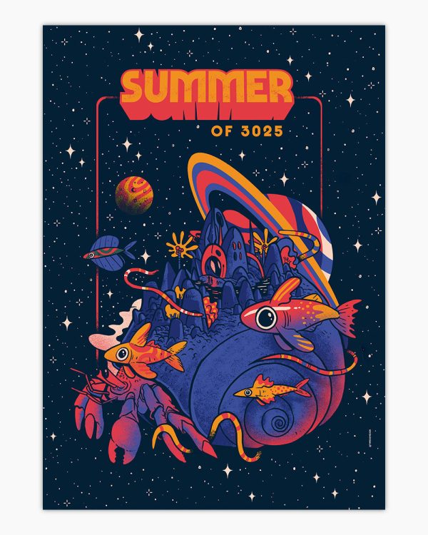 Summer Magic of 3025 Art Print