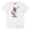 T-shirt Born To Stand Out �Ours Hipster et Skateboard �