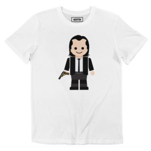 T-shirt Puppy Fiction – Quentin Tarantino et Petits Chiots T-shirt Puppy Fiction – Quentin Tarantino et Petits Chiots