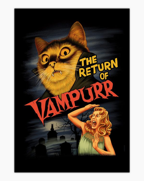 The Return of Vampurr Art Print