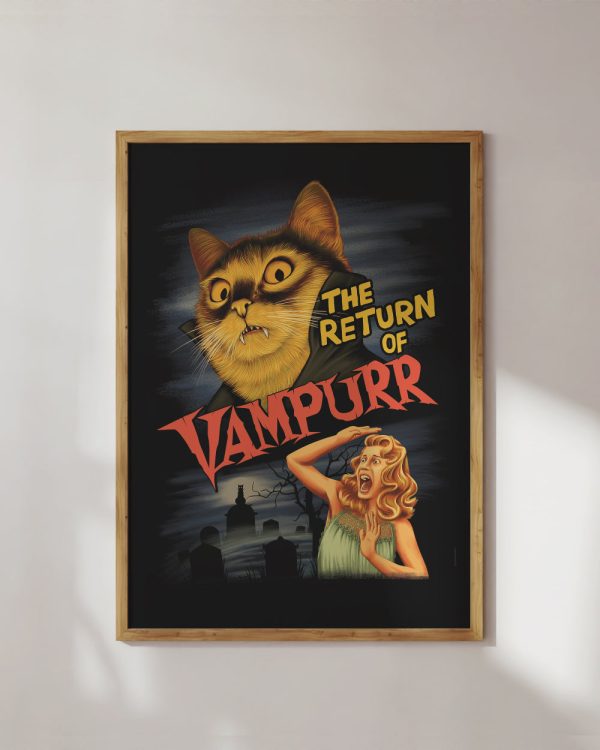 The Return of Vampurr Art Print