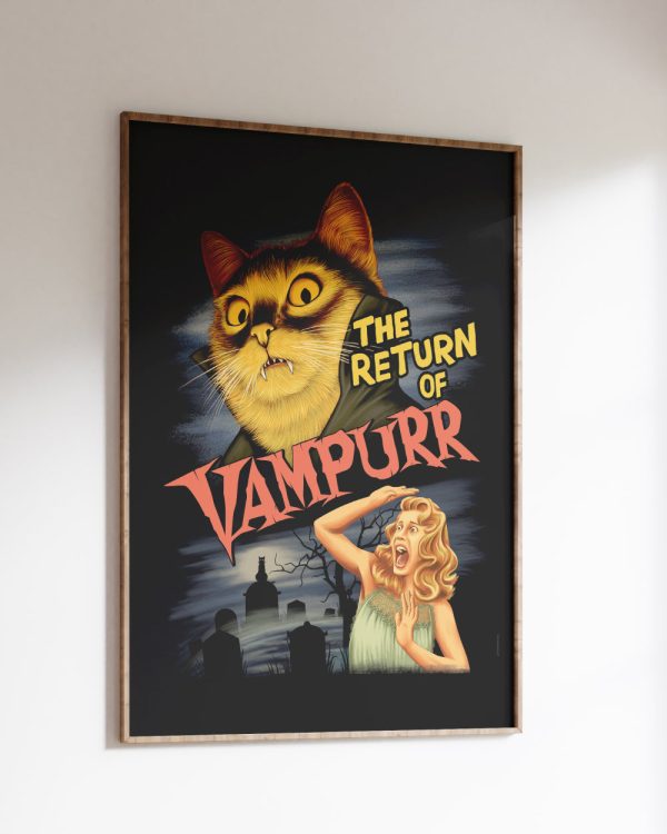 The Return of Vampurr Art Print