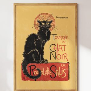 Tournee Du Chat Noir Art Print