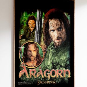 Vintage Aragorn Art Print 2 Vintage Aragorn Art Print 3