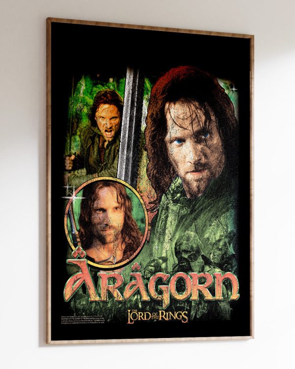 Vintage Aragorn Art Print