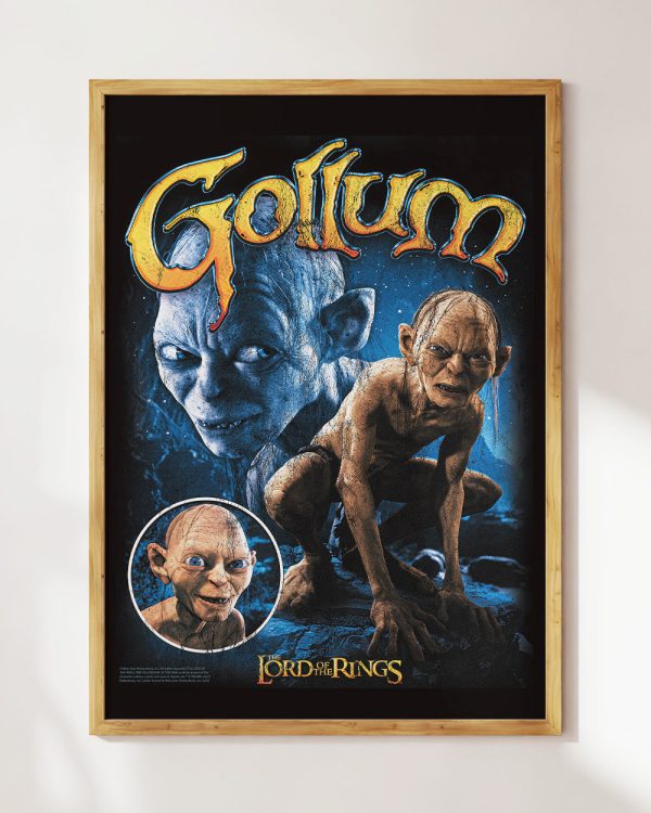 Vintage Gollum Art Print